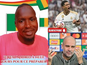 🚨✌️🐐Le Real Madrid a déjà un avantage sur Manchester City. 🥹Le choc des titans approche à grands pas. Dans neuf jours, le Real Madrid affrontera Manchester City en quart de finale de la Ligue des Champions, ravivant ainsi la rivalité féroce qui les oppose sur la scène européenne. Alors que les deux équipes se sont déjà croisées l’an dernier en demi-finale de la C1, cette confrontation promet d’être intense et stratégique. Liens de youtube 👇👇👇🐐✌️ https://youtu.be/a005YihDrtQ?si=caqrvuT1lop