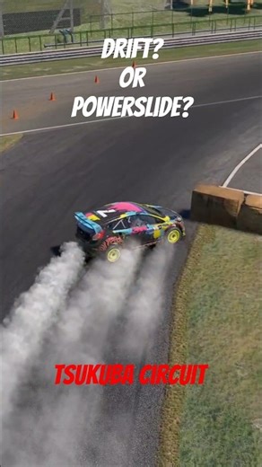 drifting at Tsukuba Circuit in iracing with WRC Ford Fiesta. #iracing #drift #wrc #simracing #fyp