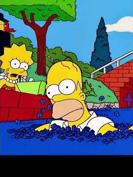 The Simpsons arrived at Blockoland#simpsons #cartoon #movie #thesimpsons #shorts