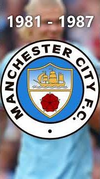 Manchester City Logo Evolution: From History to Modern Era! 🏟️⚽ #football #manchestercity
