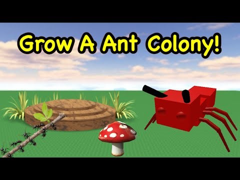 ROBLOX GROW A ANT COLONY! (Part 1)