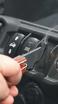 EASY rocker switch openings. #SwitchItUp #DIYHacks #UTVMods #UTV #OFFROAD #wiring #SuperATV