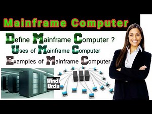 Mainframe Computer definition || mainframe computer Explained || Mainframe computer in Hindi \\ Urdu