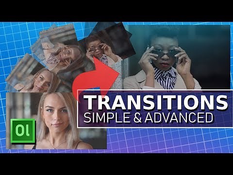 Add Video Transitions: Slide, Zoom, Rotation, Dissolve, Fade in Olive - TUTORIAL