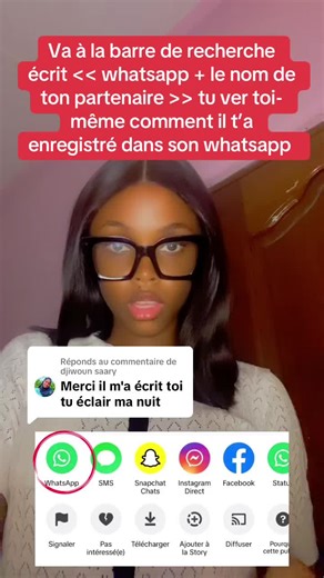 Réponse à @djiwoun saary #sephorahiyoto #foryou #tutorials | Whatsapp Tiktok