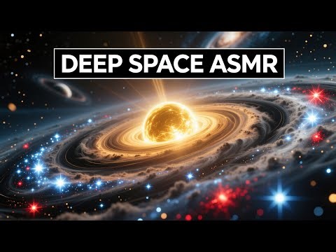 Cosmic Journey ASMR • Deep Space Relaxation & Ambient Universe Sounds (No Music)
