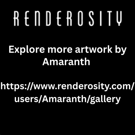 🎨 Congratulations to Amaranth — Our January 2026 Artist of the Month! 🌟 We’re excited to shine a spotlight on Amaranth for her incredible creativity, technical skill, and inspiring contributions to the Renderosity community. Their artwork stood out this month for its imagination, craftsmanship, and artistic vision. Watch this short video celebrating their work, then be sure to visit Amaranth’s gallery and see more of their stunning pieces: 👉 https://www.renderosity.com/users/Amaranth/gallery 
