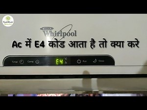 whirlpool Ac E4 Error Code