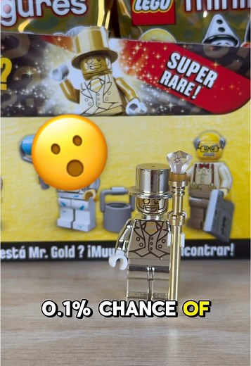 Searching for Mr. Gold in LEGO Minifigure Packs
