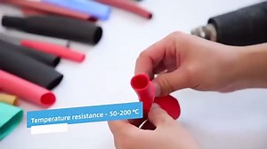 2:1 Heat Shrink Tubing for Electrical Wire Cable Wrap Assortment Insulation Heat Shrink Tube (5 Colors/8 Sizes/164 Pcs) Black, Red, Blue, Yellow, Green