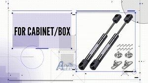 7.5 Inch 30LB/133N Gas Shock Strut Spring Lift Support for RV Cabinet Storage Toolbox Toy Box Sentry Safe Lid