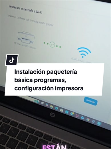Instalación paquetería básica programas, configuración impresora #laptop #office2024 #impresora #hp #nicaragua🇳🇮