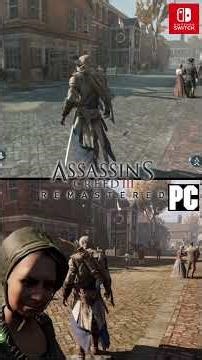 Assassin's Creed Games on Switch VS PC #gaming #assassinscreed #nintendoswitch #pcgaming