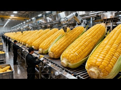 Inside a Modern Popcorn Factory: From Whole Corn to Seasoned Snack Packs (Full Process)