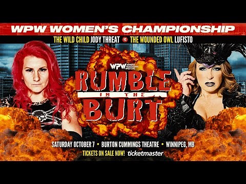 WPW Women's Championship Match - Jody Threat vs LuFisto - WPW Rumble in the Burt