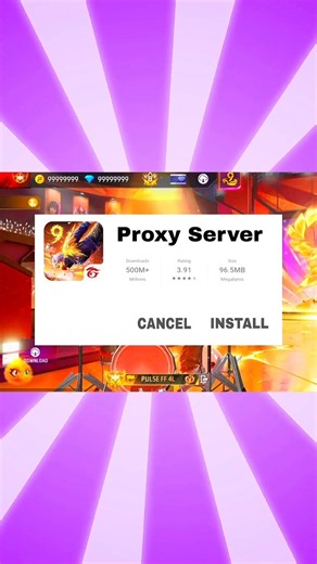 HOW TO DOWNLOAD PROXY SERVER IN FREE FIRE, HOW TO USE PROXY SERVER IN FREE FIRE, VIP PROXY SERVER