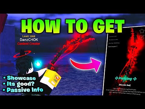 How to get Necrotic Rod in Fisch - Full Passive Showcase (Its good?)