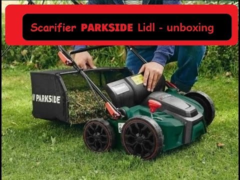 PARKSIDE Electric Scarifier / Aerator from Lidl, unboxing and mounting
