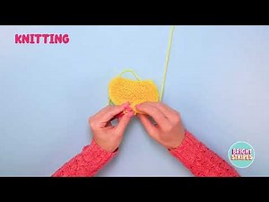 Bright Stripes: Righties - How to Knit: The Basics