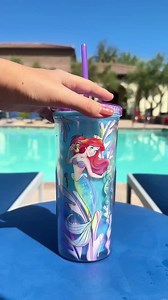 Look at our color-changing #LittleMermaid cup, isn't it neat? 🫧 https://bit.ly/45PpG8j | BoxLunch