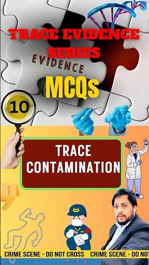 Can You Solve This CSI Question? Trace Evidence Quiz #10 Trace Evidence Contamination #mcqquiz #csi