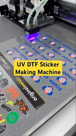 UV DTF Sticker Machine | Ink Transfer Sticker ( Original Metals ) Noida & Mumbai