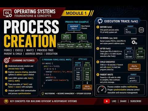 CSCI5605|Mod1-Vid3|Process Management|Process Creation and Termination