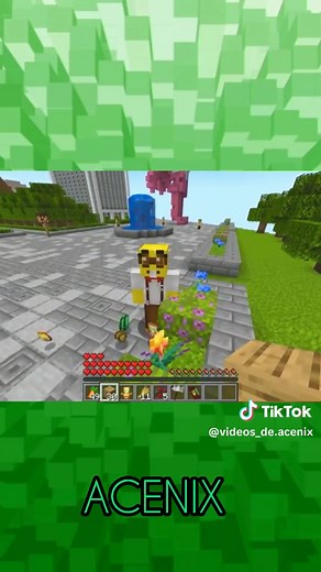 Minecraft pero en 1 bloque de novia ACENIX