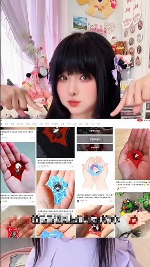 Handmade Acrylic Sanrio Water Art 💦✨ | Cute DIY Craft Creation