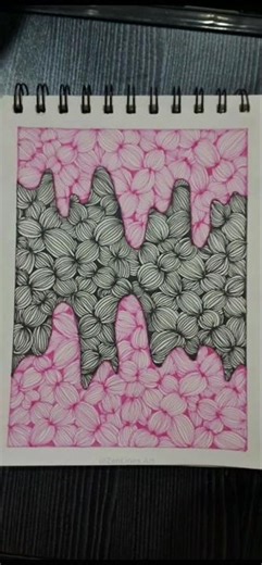 Trust the process. ✍️✨ try this Zentangle patterns come to life is pure therapy.