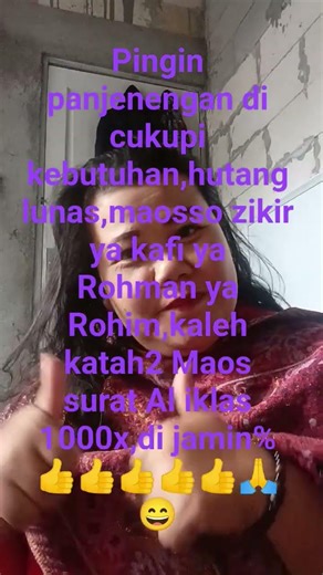 kalau sampean gadah tiang sepuh kaleh taseh Gesang di jogo di rawat,ampun di sio2 nggih,👍👍