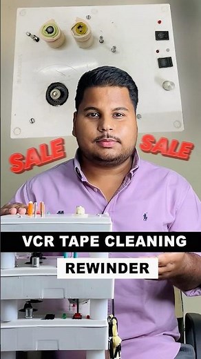 Vcr Tape Cleaning Rewinder Sale #youtube #shorts #youtubeshorts
