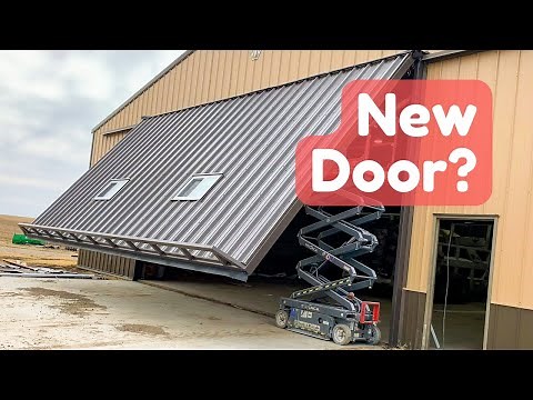 Installing Powerlift Hydraulic Door | Calving | Rebuilding A Shed