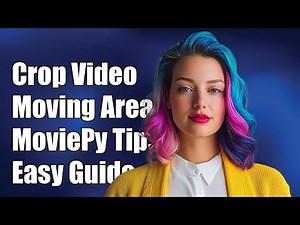 How to Crop Video with Moving Region of Interest in MoviePy Tutorial
