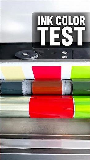 Ink Drawdown Test: How Printing Ink Color Is Checked #sinogracechemical #shorts