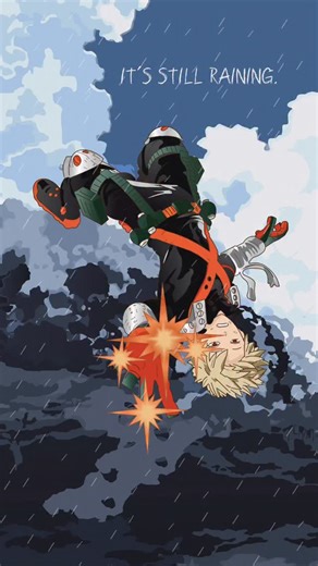 Tati | Graphic Designer on Instagram: "SPOILER ALERT MHA‼️ poor kid, he really hates the rain.. #fyp #edit #mha #bnha #myhero"