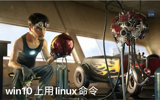 【D辅导】手把手教你在win10上不装虚拟机，直接运行linux命令的方法（快速上手）