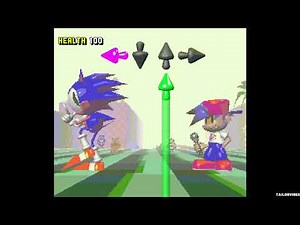 FNF VS Rewrite Sonic ROUND 2 - Trinity Encore (HD)