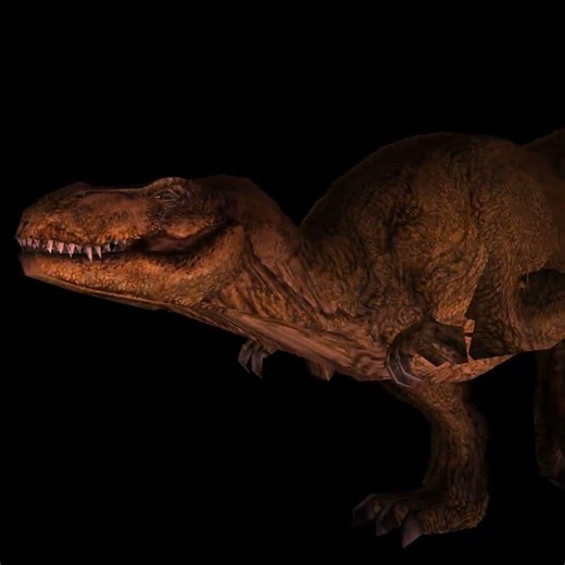 PlayStation Demo One - Tech: Dino (T. Rex) 4K #HQ #remastered #quality #PS1 classic gaming 1997