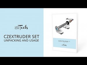 Czextruder Set: Unpacking and usage
