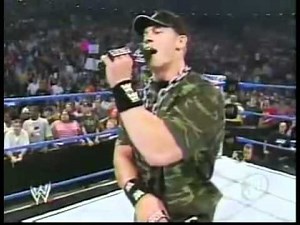 WWE Smackdown John Cena calls out Undertaker 2004