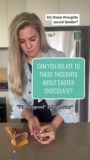 Can you relate to these thoughts @ #easter ? #antidiet #disorderedeatingawearness #disorderedeatingrecovery #bingeeatingrecovery #antidietculture