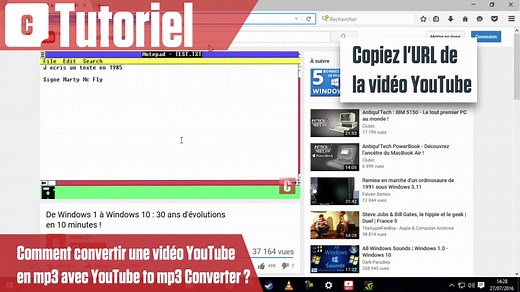 Comment convertir une vidéo YouTube en mp3 avec Free YouTube To mp3 Converter ?