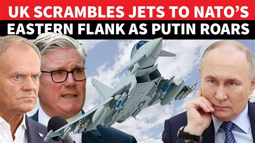 Britain Deploys RAF Typhoon Jets As NATO Unnerved By Russia’s Growing Aggression