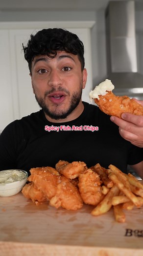 Spicy Fish And Chips 🤤 @Gordon Ramsay Approved 🤔 | Fish And Chips