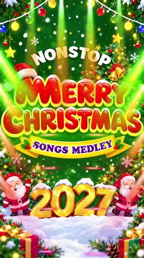 Nonstop Christmas Songs Medley 2027 #christmas #shorts #christmasmusic #christmassongs #nonstop