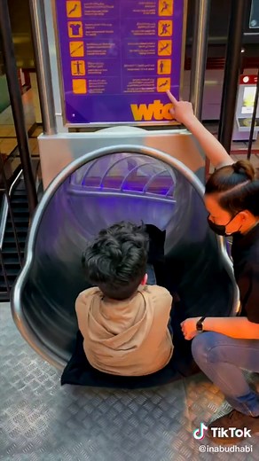 Experience the Thrill of the Tallest Indoor Slide in the Middle East at World Trade Center Abu Dhabi