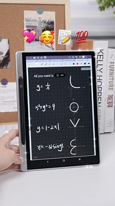 GRWM to Make Some Fun Notes with Magic Note Pad! ✍️🔮​​⁠ ⁠ Can anyone solve these functions? Sound off below 😉⁠ ⁠ #xppen #magicnotepad #grwm #notetaking #studygram | XPPen