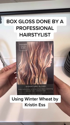 Professional Box Gloss Using Winter Wheat by Kristin Ess