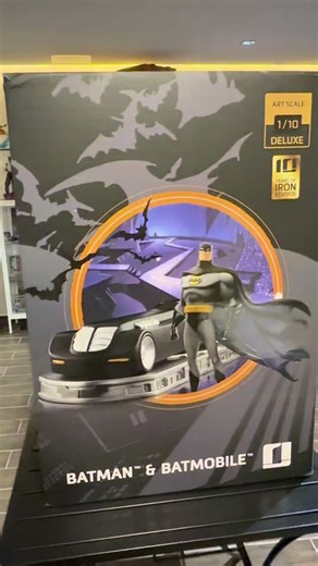 Batman & Batmobile 🦇 #batman #collection #hero #geek #toys